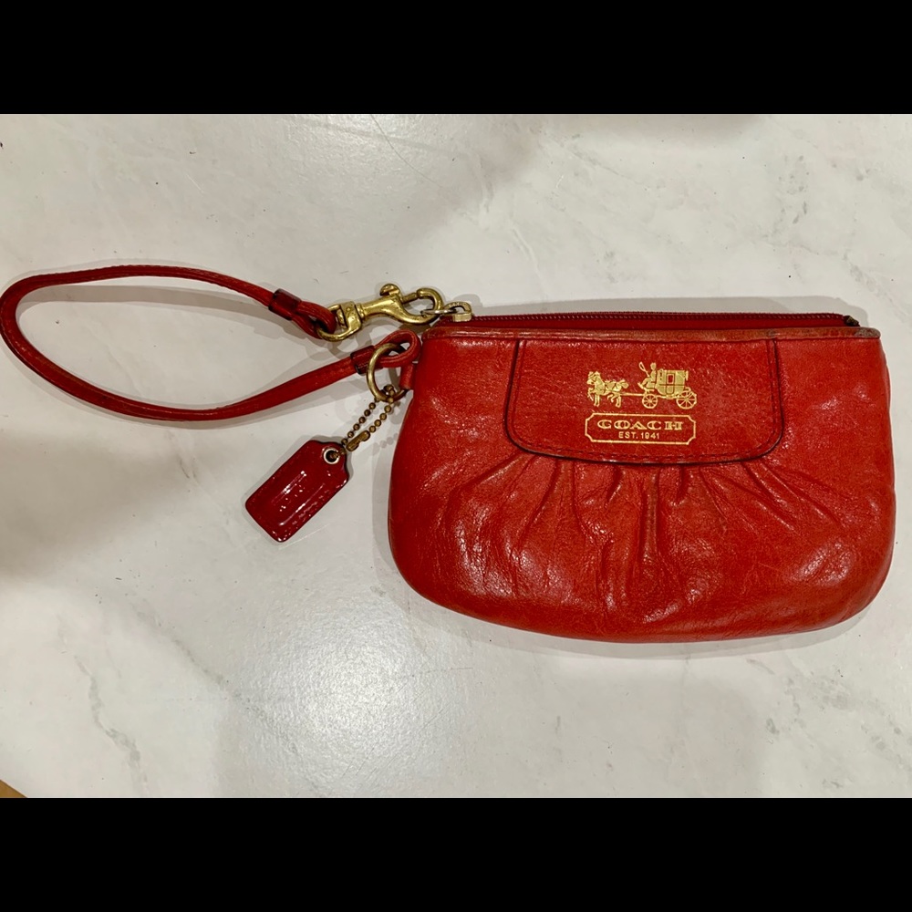 Vintage Coach Wristlet/Coin Purse